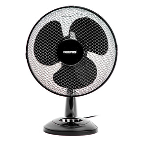 12-Inch Portable Oscillating Desk Fan (White, Grey, Black)