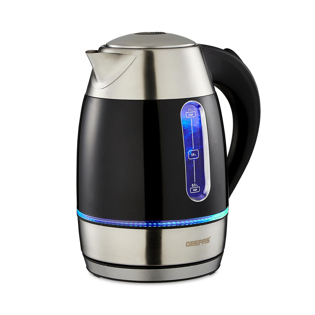 2200W LED Illuminated Stainless Steel Jug Kettle 1.7L