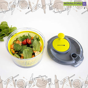 Mini Salad Spinner For Drying and Dressing Salads 1500ml