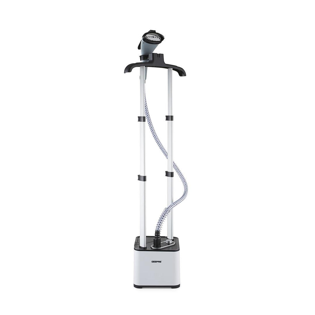 Upright 2000W Clothes Steamer Integrated Hanger