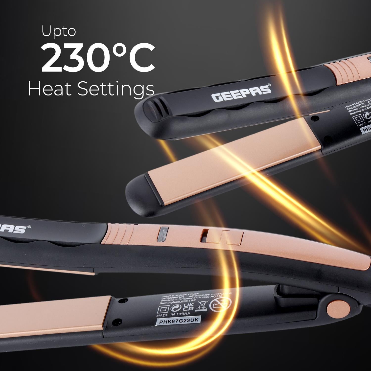 Heat adjustable hair straighteners hotsell