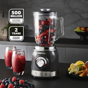 700W Retro Electric Glass Blender and Smoothie Maker