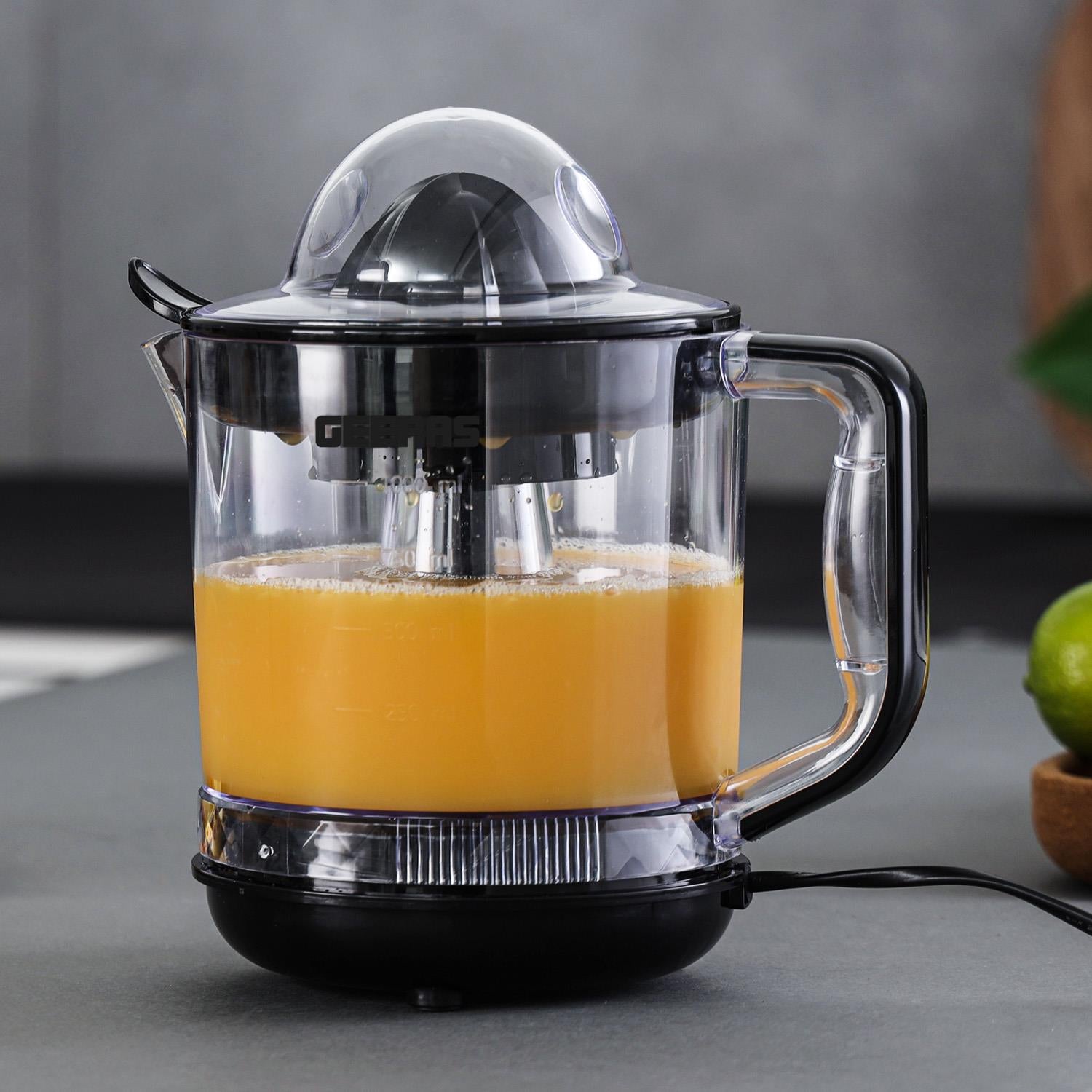 1L Electric Citrus Juicer, Clear-View and Bi-Directional Spin 25W