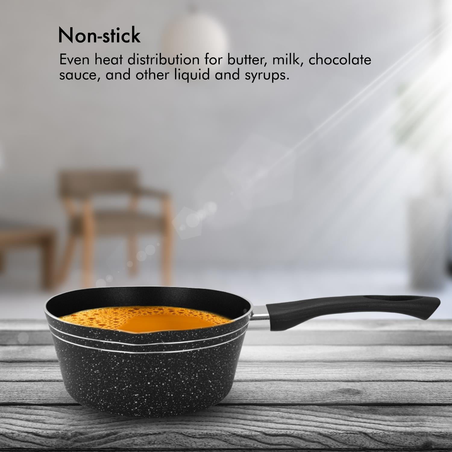 18cm Non-Stick Lightweight Aluminium Saucepan