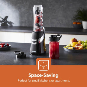 400ml Turbo Slim Blender & Smoothie Maker With Drinking Bottle