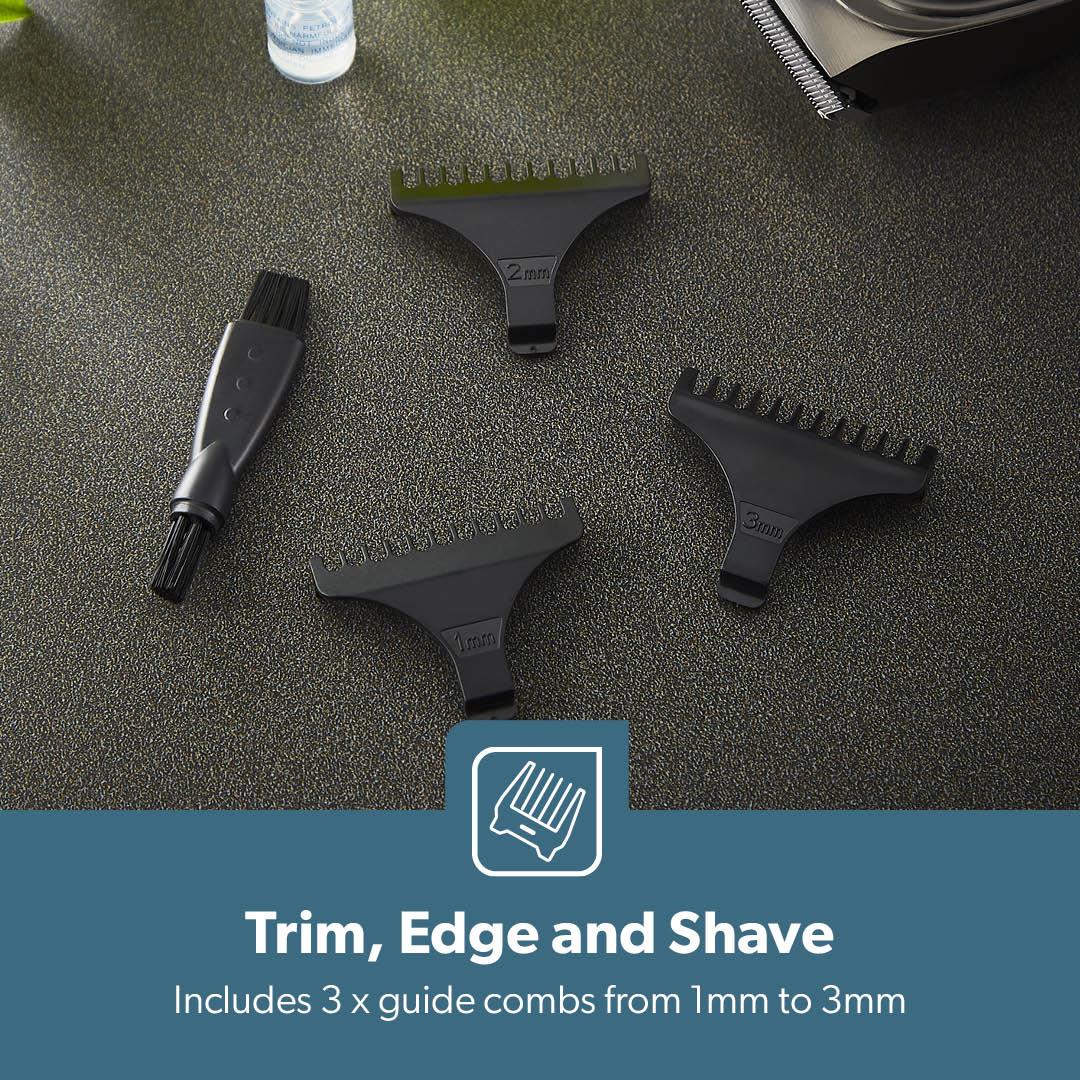 6-In-1 Rechargeable Hair Clipper and Electric Trimmer