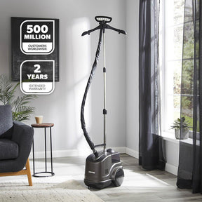 2000W Upright Garment Steamer 46g/min Removes Creases & Wrinkles