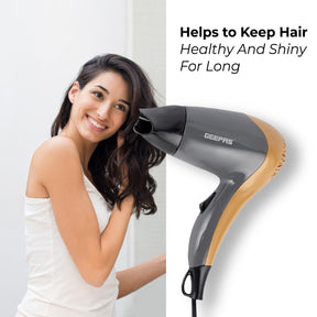 1200W Powerful Hair Dryer 2-Speed 2 Heat Settings