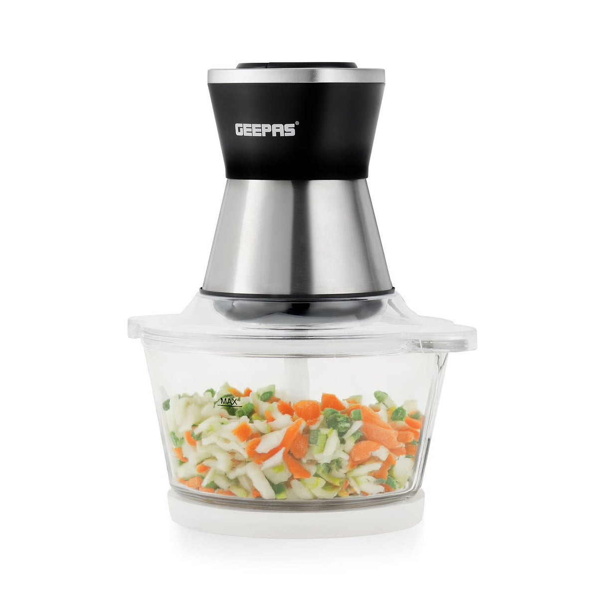 500W Mini Food Processor Chopper and Meat Grinder 2L