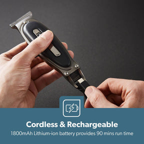 6-In-1 Rechargeable Hair Clipper and Electric Trimmer