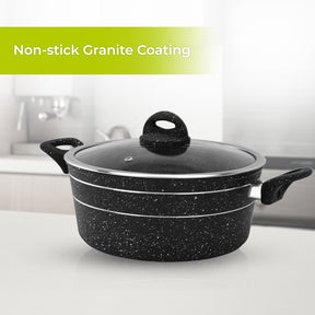 Casserole Dish Stockpot Non-Stick Cookware Pan with Lid 30Cm