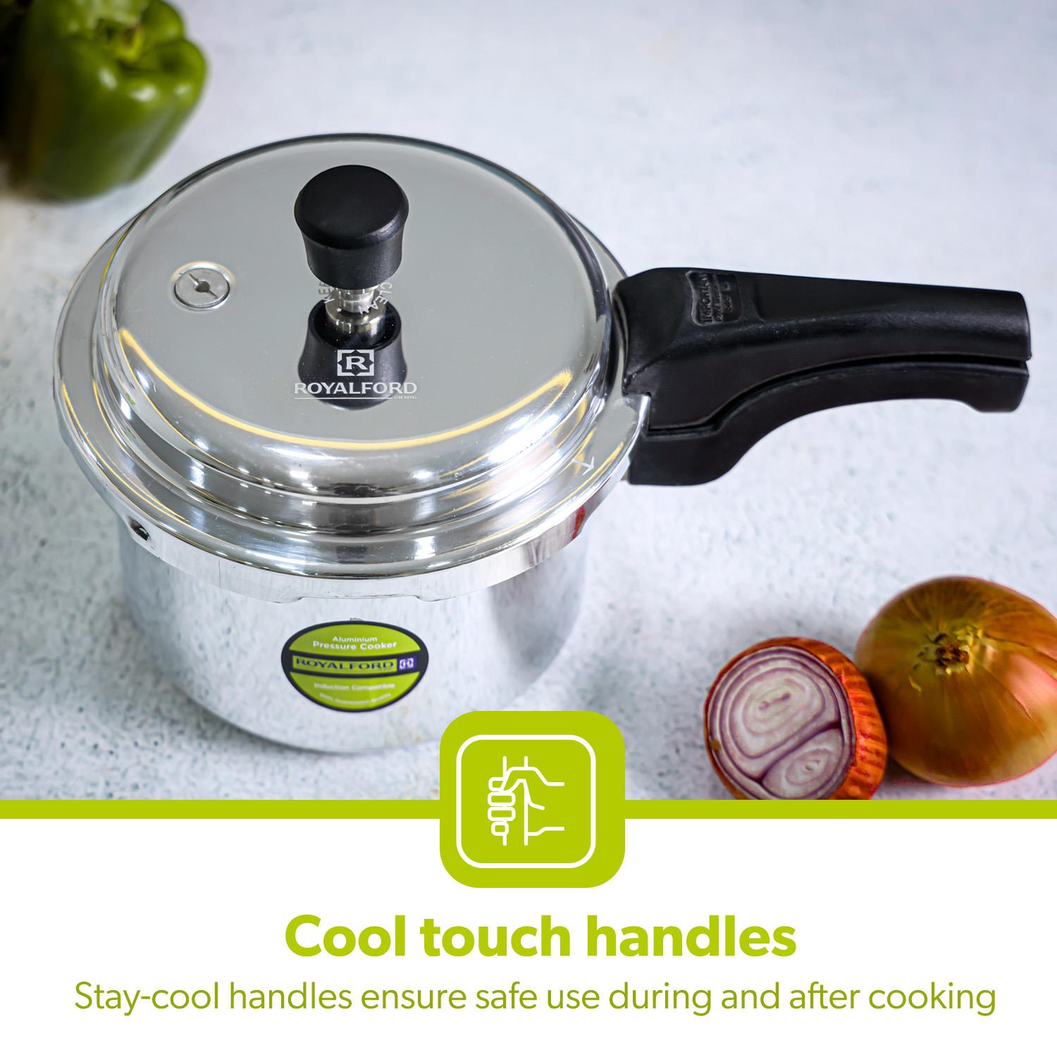 3L Lightweight Aluminium Stovetop Pressure Cooker