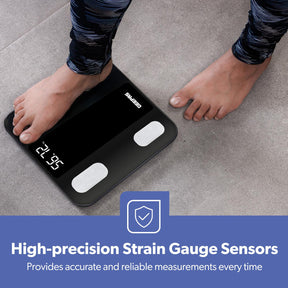 Smart Body Fat Scale Bluetooth 14 Body Metric 180kg/400lb