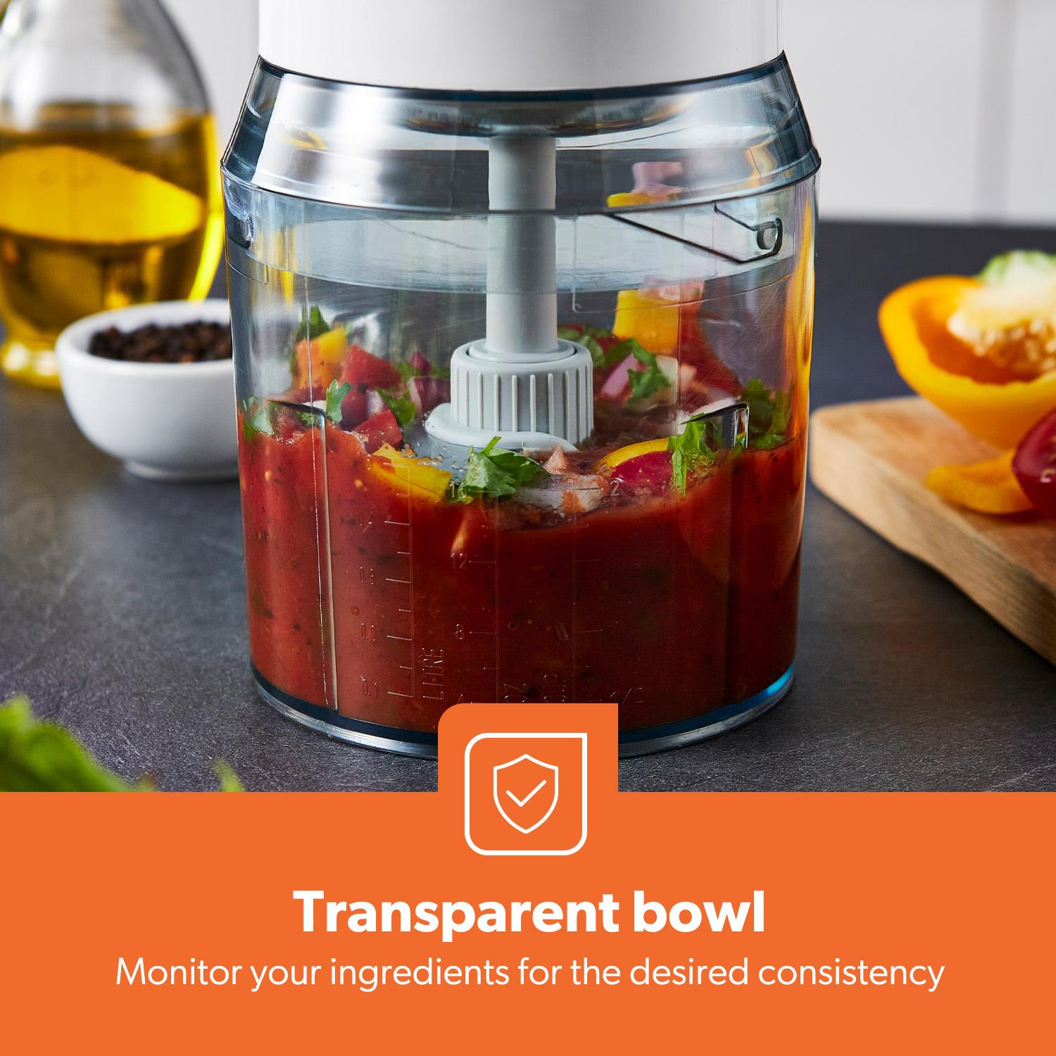 500ml Electric Mini Food Processor & Multi Chopper
