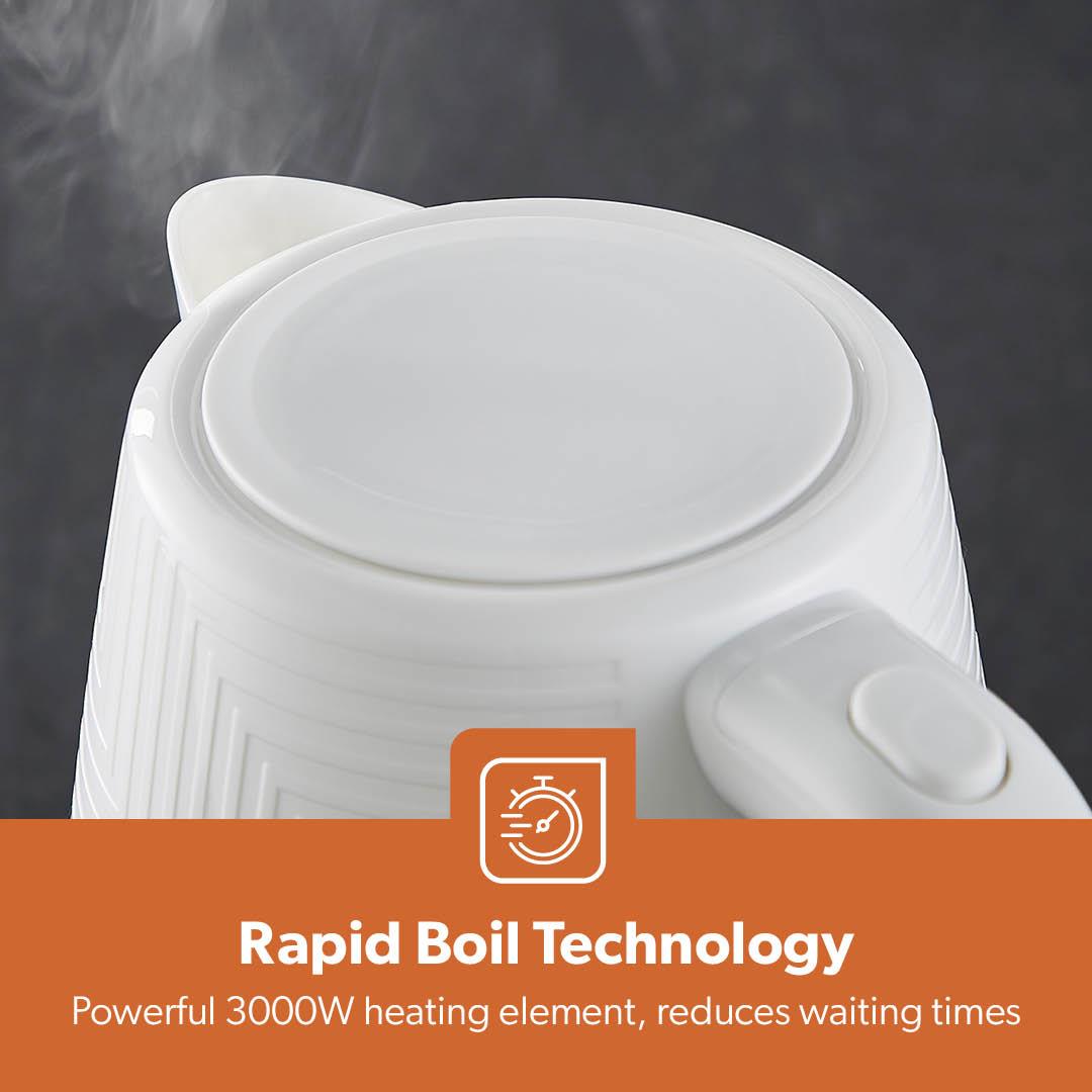 1.7L Cordless Rapid Boil Premium Electric Kettle