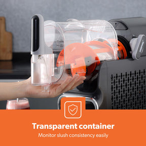 1.8L Slush Machine Touchscreen Icy Drink Maker For Icy Drinks & Cocktails