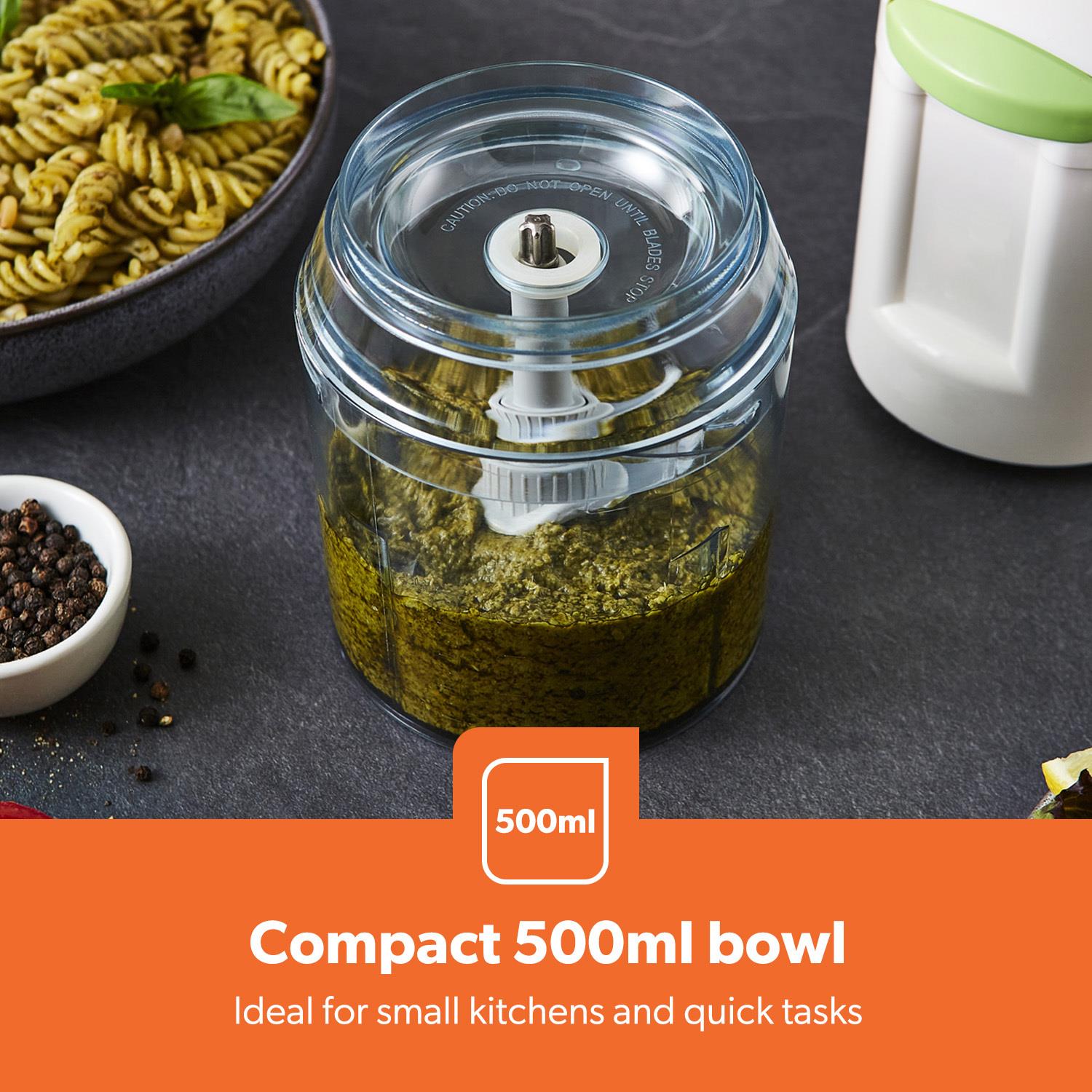 500ml Electric Mini Food Processor & Multi Chopper