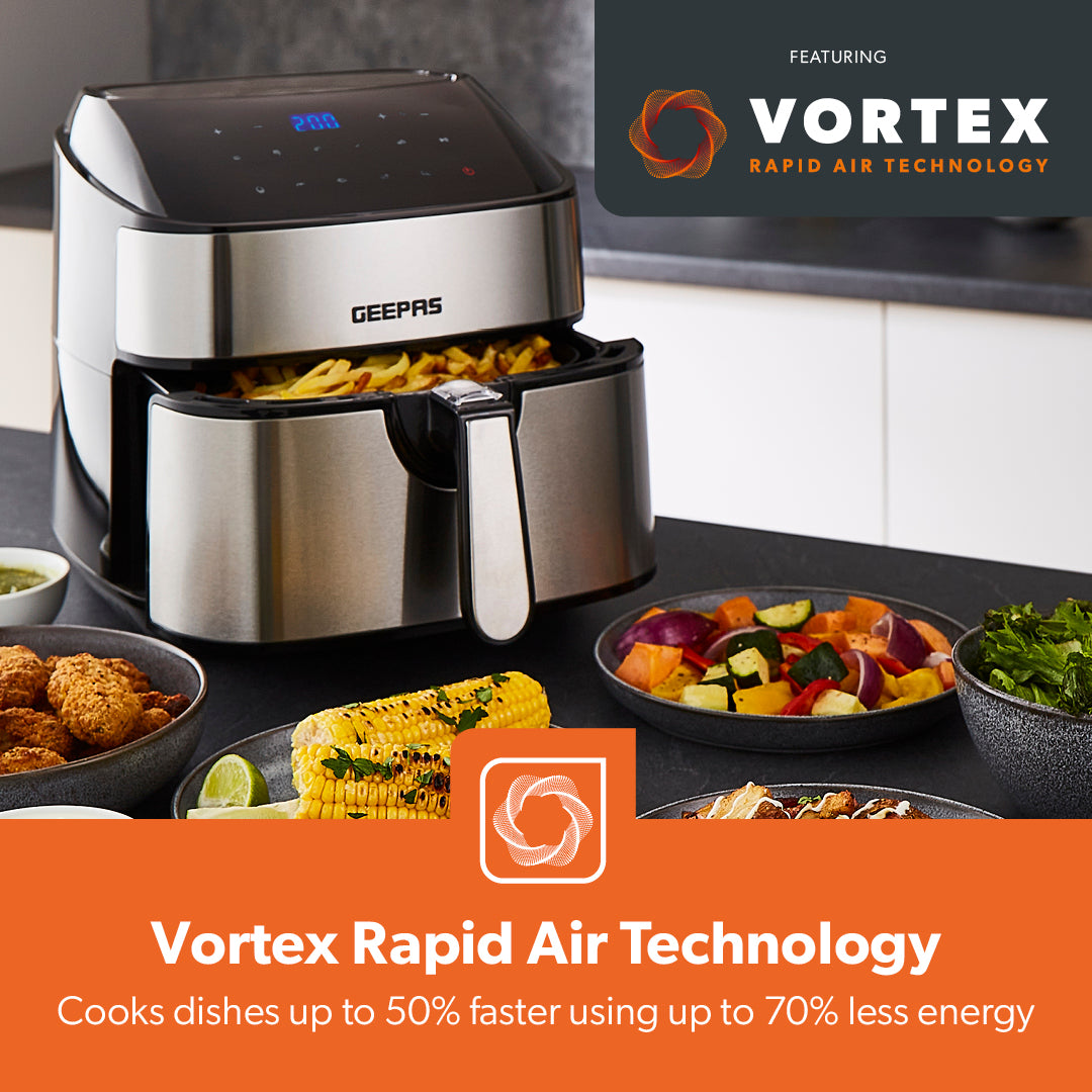 10-In-1 Large Rapid Air Instant Vortex Air Fryer 7.5L