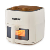 4.5L Elegant Wooden Vortex Air Fryer With Window