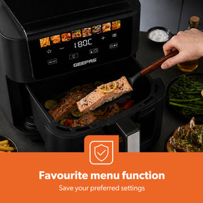 8-In-1 Touchscreen Digital Air Fryer With Viewing Window 5L