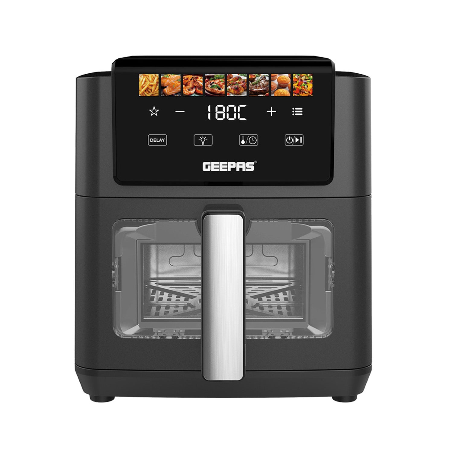 8-In-1 Touchscreen Digital Air Fryer With Viewing Window 5L