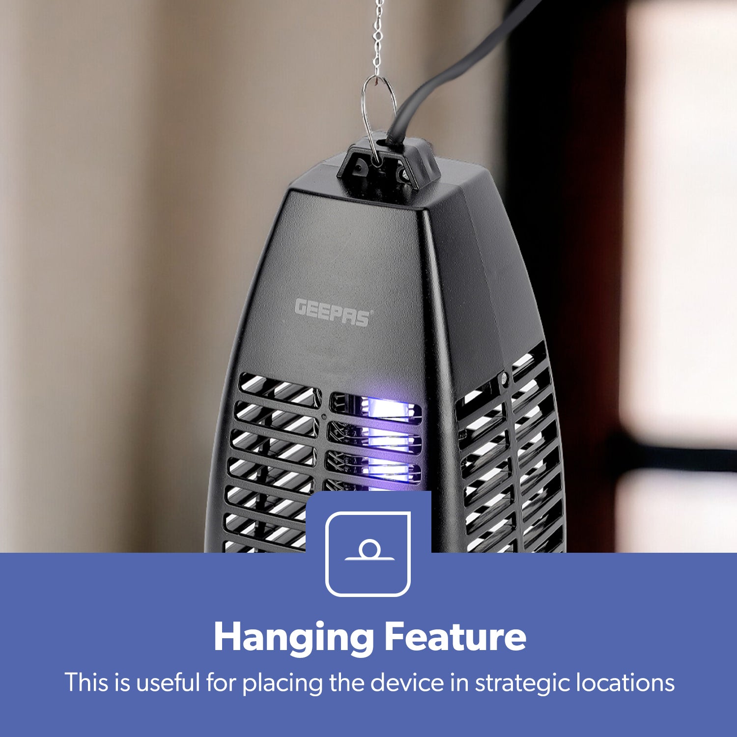 4W Electric UV Light Indoor Insect Zapper