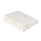 Double-Sized Heated Under blanket folded up on a white background