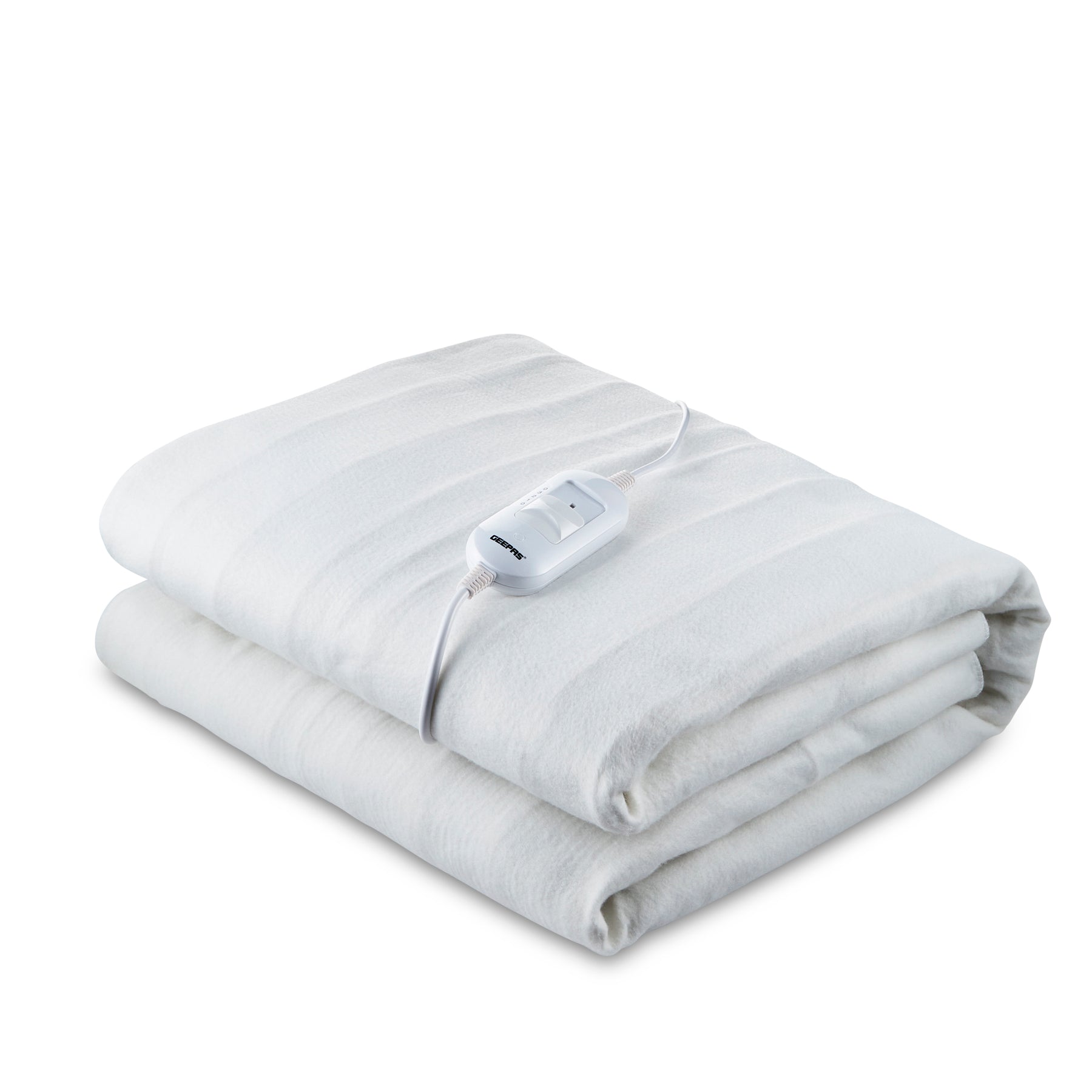 King-Sized Electric Heated Blanket With Three Heat Settings