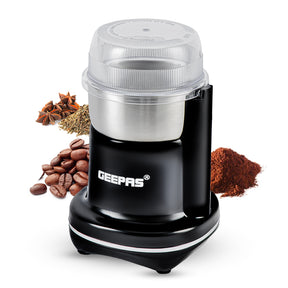 Powerful Mini Dry Coffee and Spice Grinder 200W