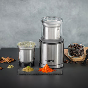 200W 2-In-1 Coffee Mill & Wet/Dry Food Grinder