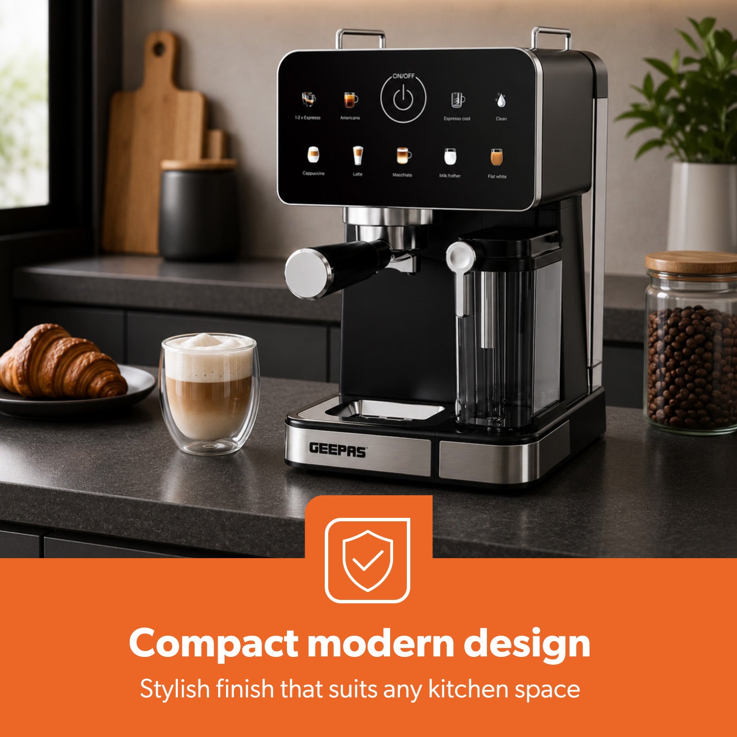 10-In-1 Espresso Machine 20 Bar Coffee Maker With Milk Frother