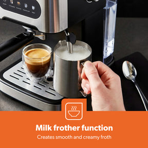 20-Bar Stainless Steel Barista Coffee Espresso Machine