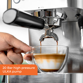 15-Bar Platinum Series Luxury Espresso Coffee Machine