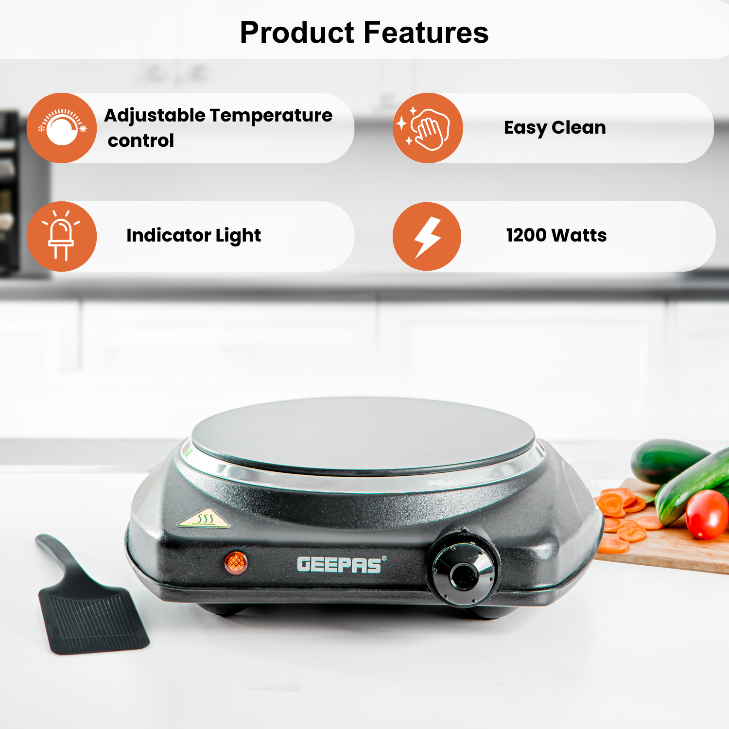 Portable hot online plate