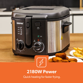 3L Stainless Steel Non-Stick Electric Deep Fat Fryer