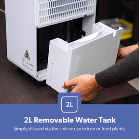 12L Low-Energy Touchscreen Moisture Control Dehumidifier