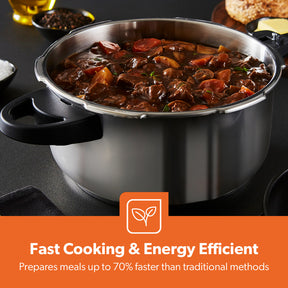 4L Stainless Steel Pressure Cooker With Quick Pressure Release