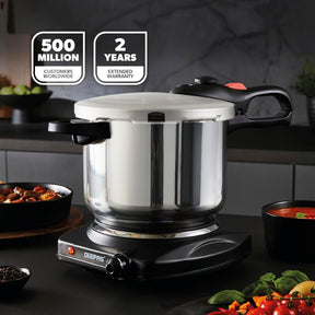 6L Stainless Steel Pressure Cooker With Quick Pressure Release