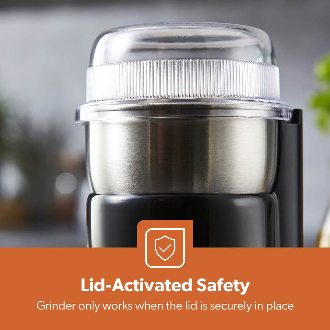 Powerful Mini Dry Coffee Grinder and Spice Mixer 200W