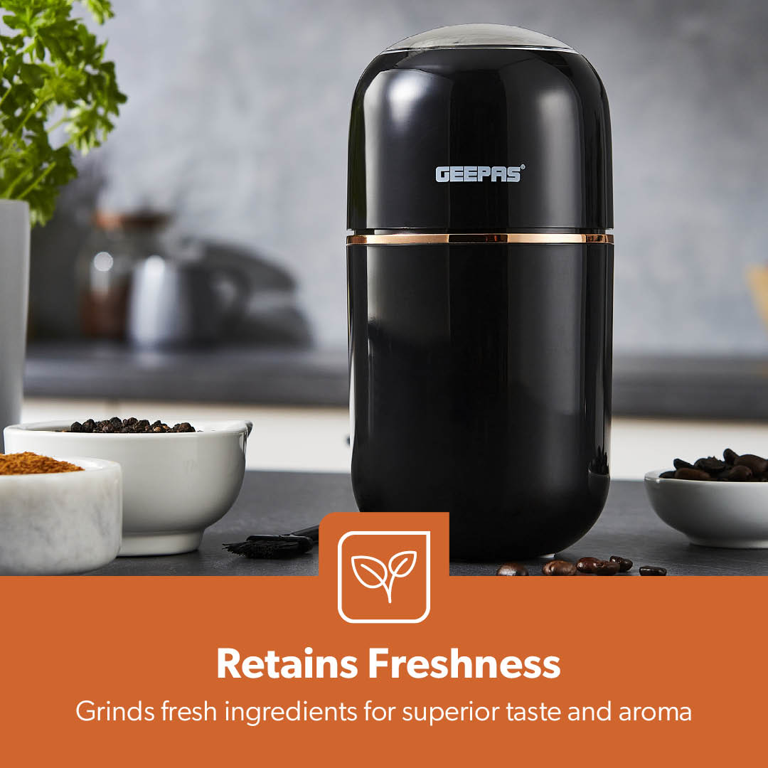 200W Press-Down Portable Bullet Coffee Grinder