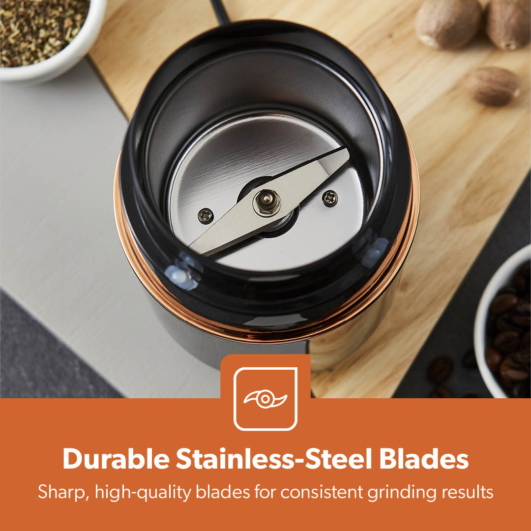 200W Press-Down Portable Bullet Coffee Grinder