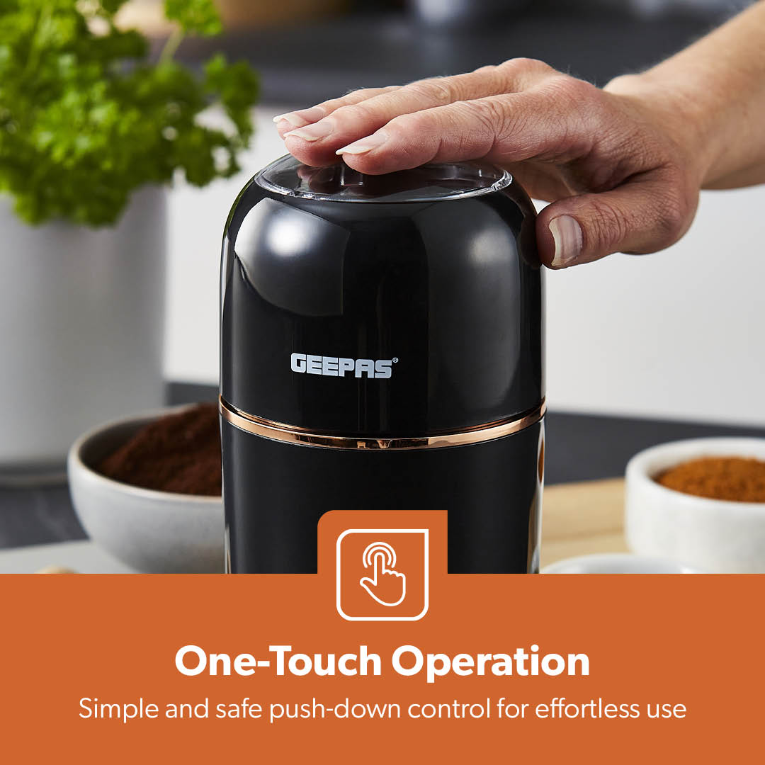 200W Press-Down Portable Bullet Coffee Grinder