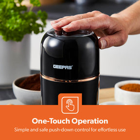 200W Press-Down Portable Bullet Coffee Grinder