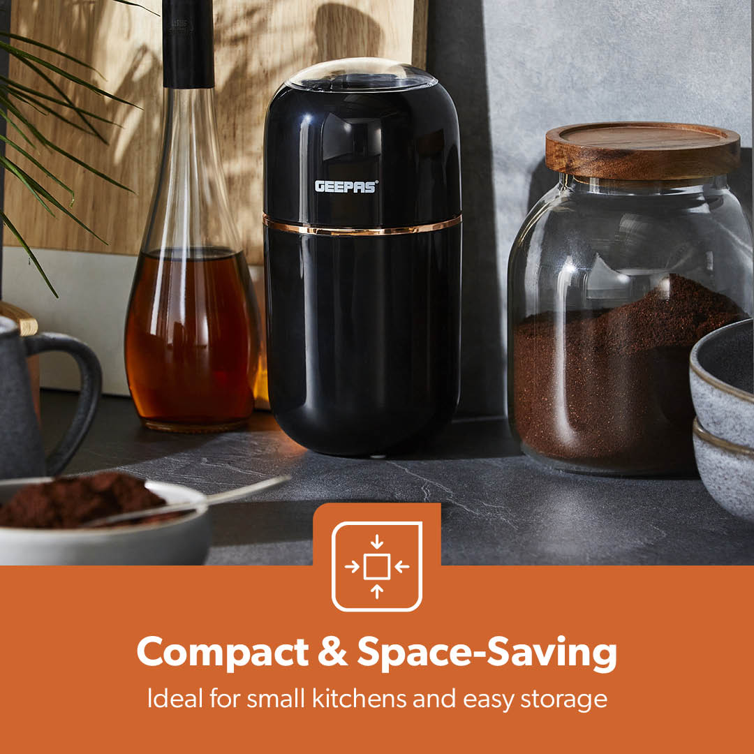 200W Press-Down Portable Bullet Coffee Grinder