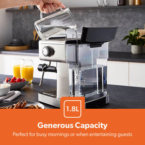 CASABREWS Espresso Machine 20 Bar, Compact Espresso Maker with Steam CASABREWS Espresso Machine 20 Bar, Compact Espresso Maker with Steam