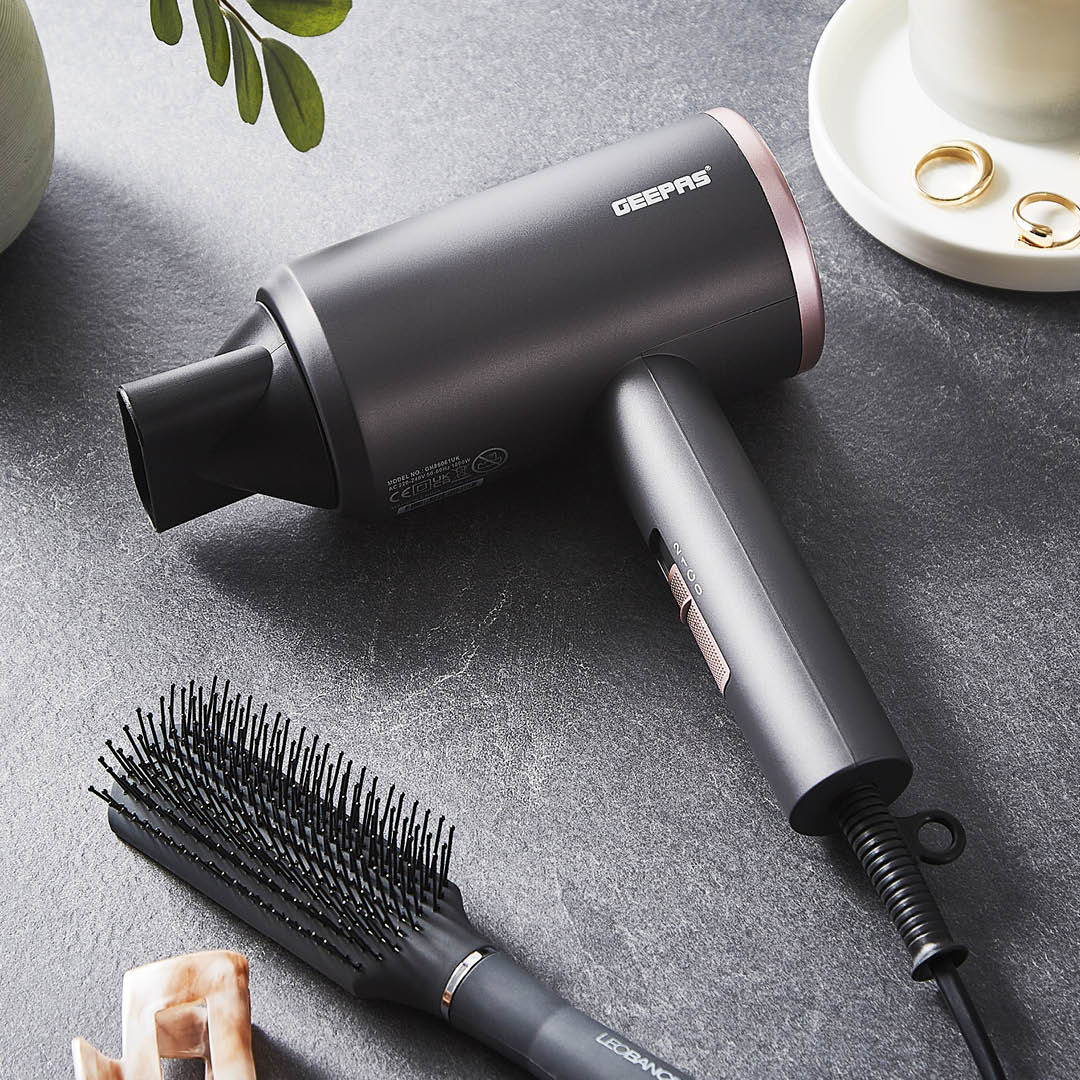 Two-Heat Setting Hair Dryer for Frizz Free Styling and Drying