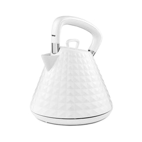 1.5L White Pyramid STRIX Rapid Boil Electric Kettle