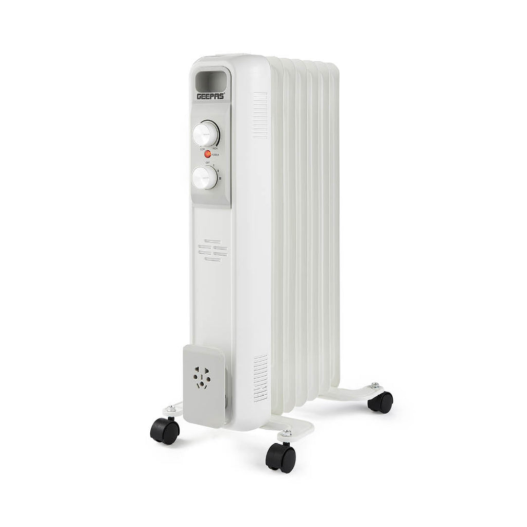 7 Fin Portable Oil Filled Electric Radiator Heater