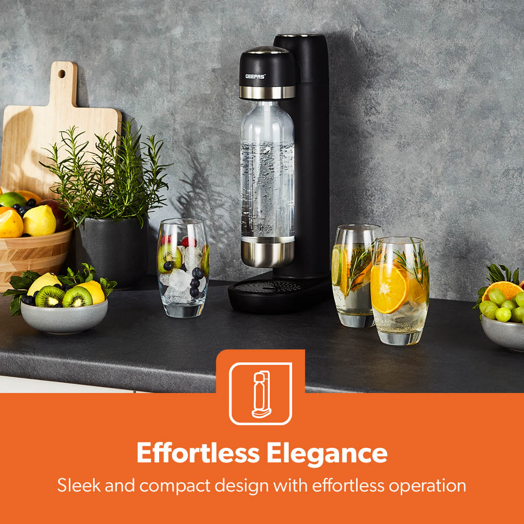 900ml Water Carbonator Soda Maker With Bottle