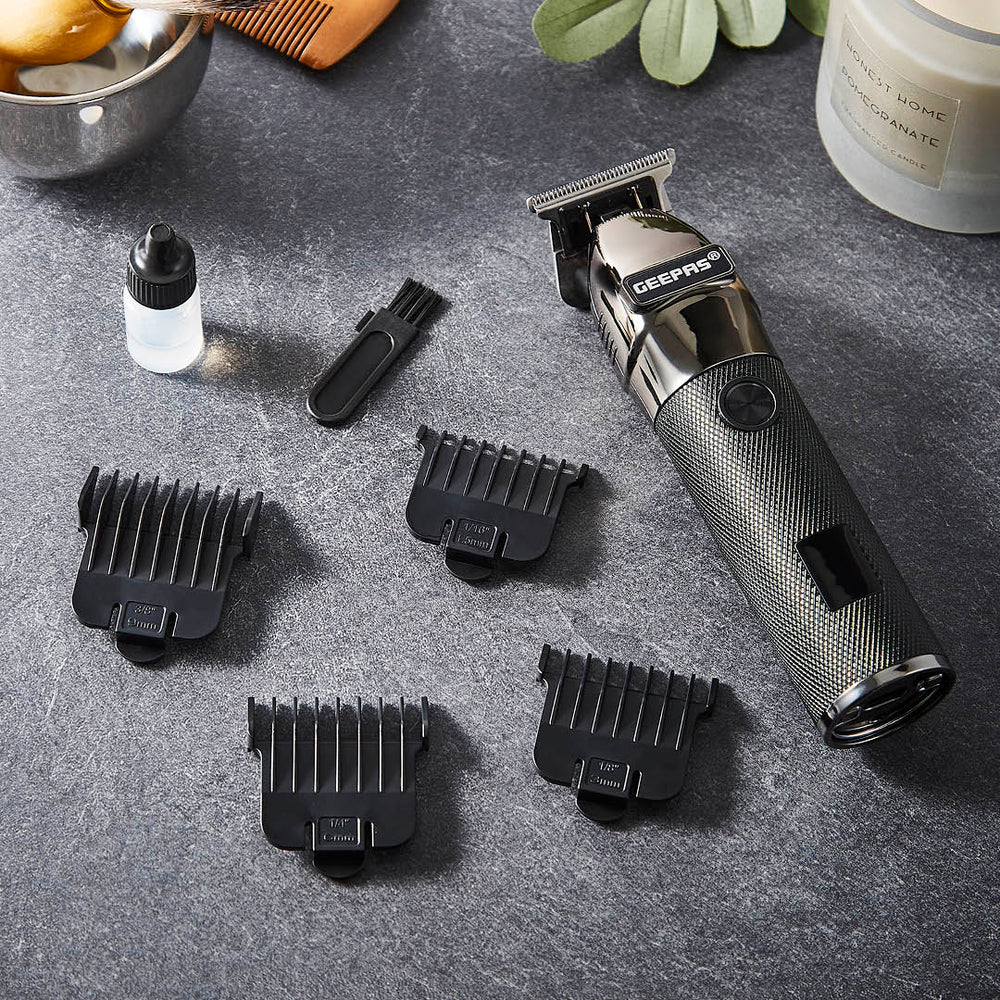 4-In-1 Rechargeable Trimmer and Clipper With LED Display | Geepas UK